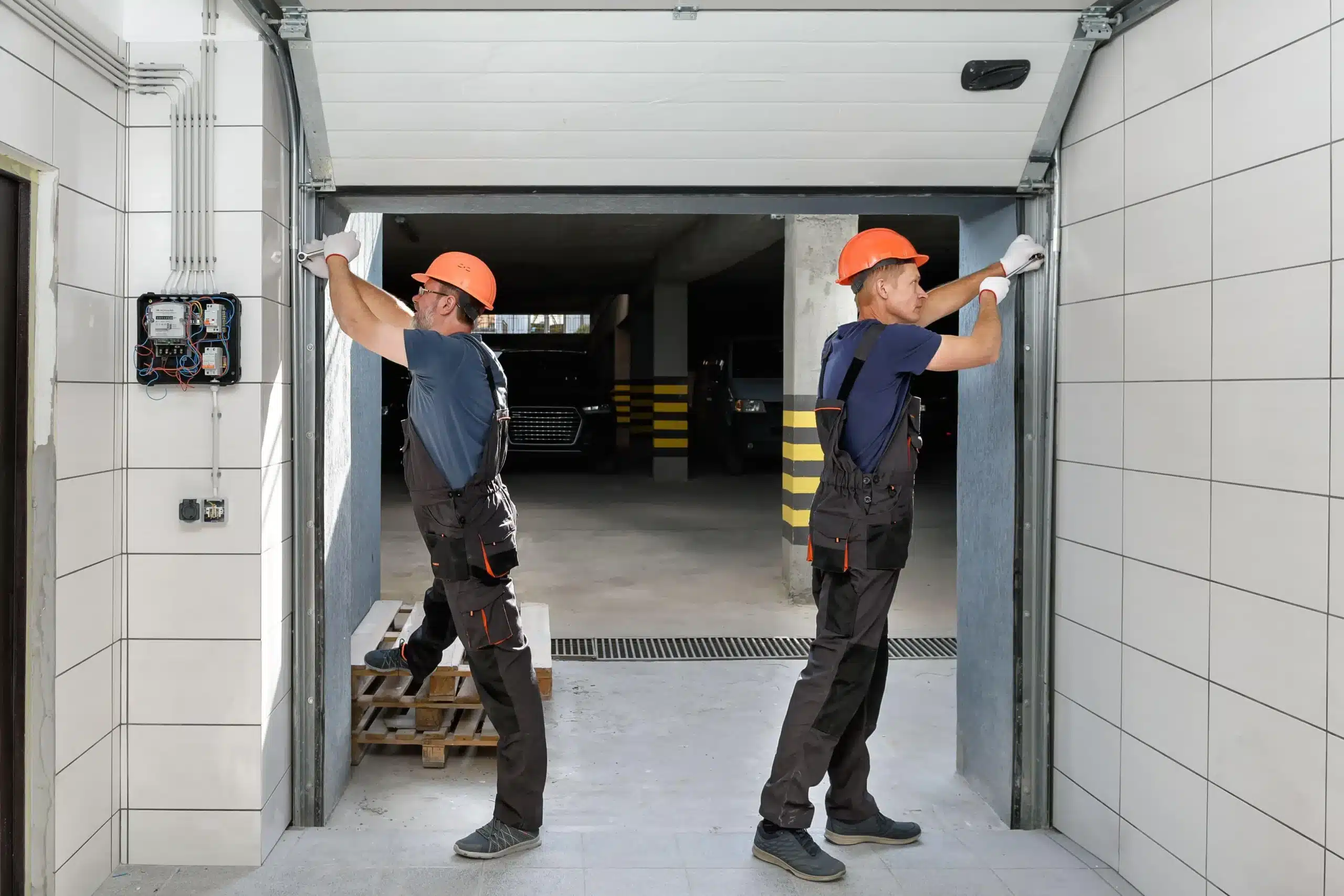 Commercial Garage door installation