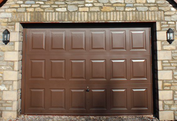 Up and over garage door